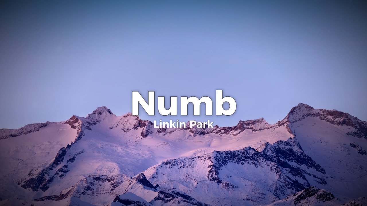 Linkin Park – Numb Lyrics Video (2003)