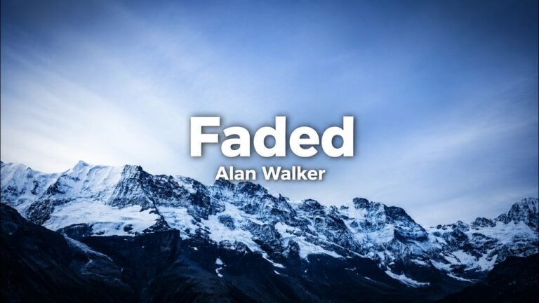 Alan Walker – Faded Lyrics Video (2015)