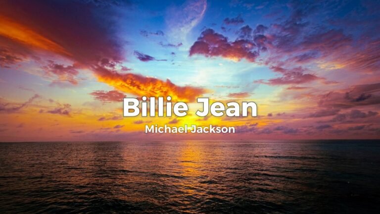 Michael Jackson – Billie Jean Lyrics Video (1983)