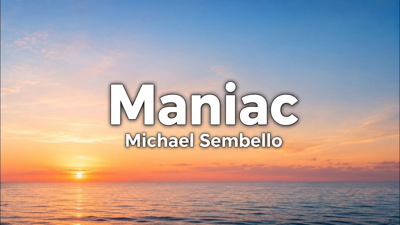 Michael Sembello – Maniac Lyrics Video (1983)