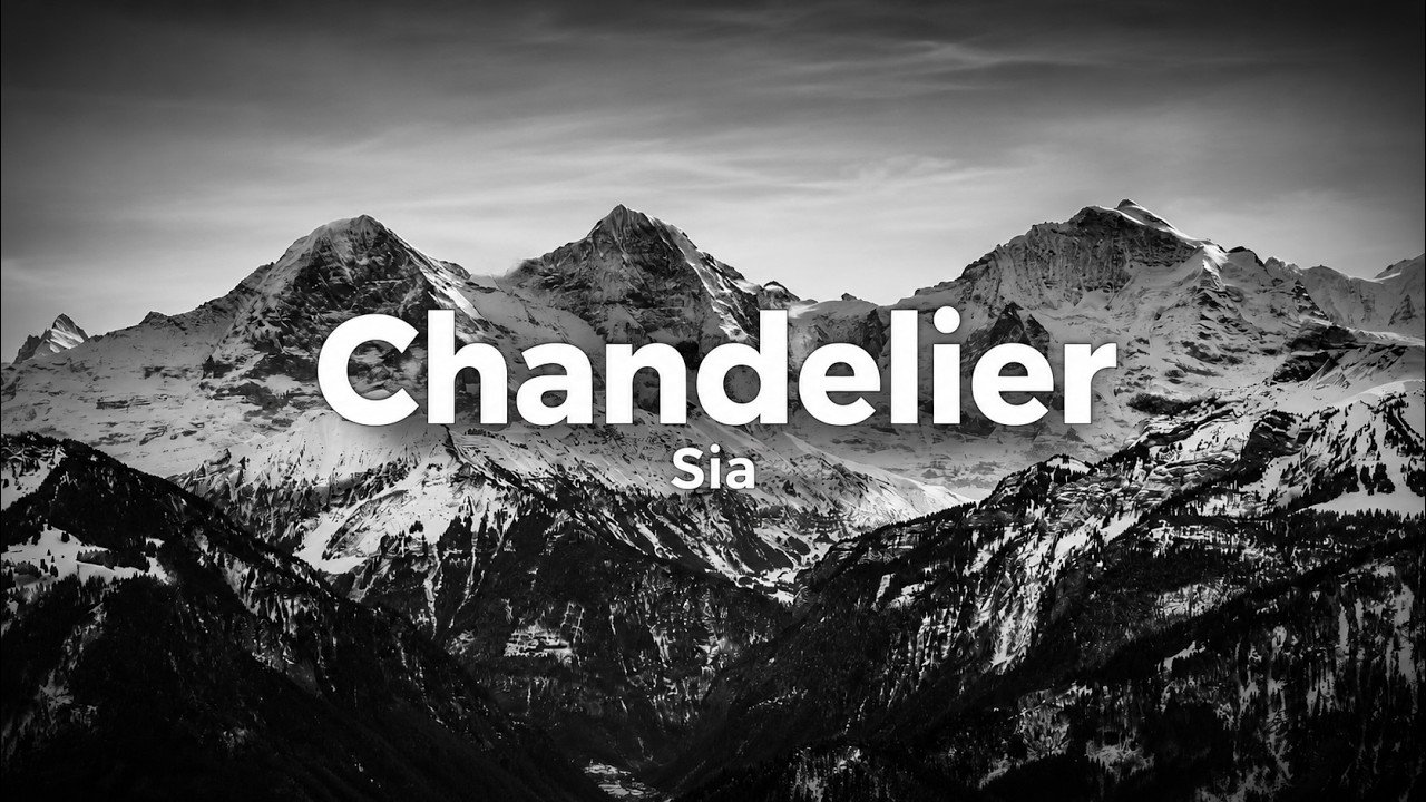 Sia – Chandelier Lyrics Video (2014)