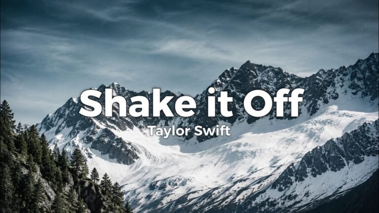 Taylor Swift – Shake It Off Lyrics Video (2014)