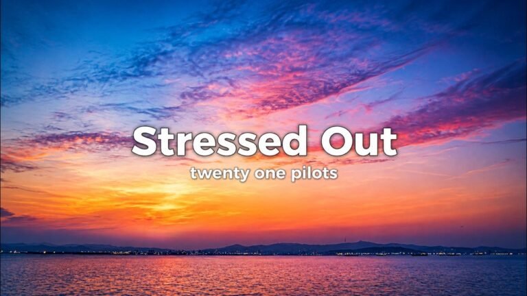 twenty one pilots – Stressed Out Lyrics Video (2015)