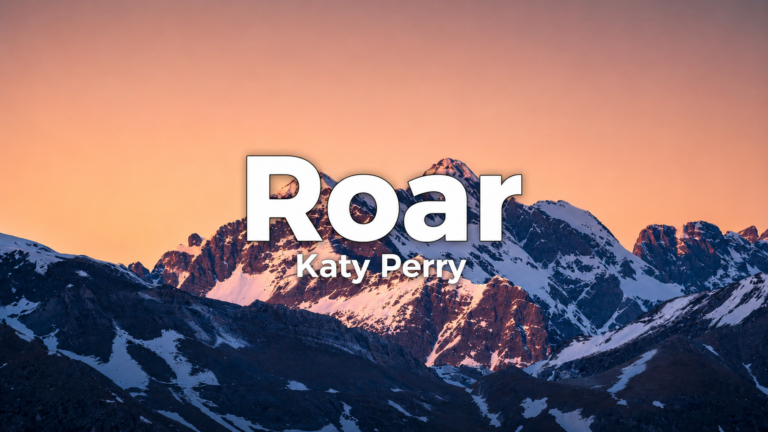 Katy Perry - Roar lyric video thumbnail