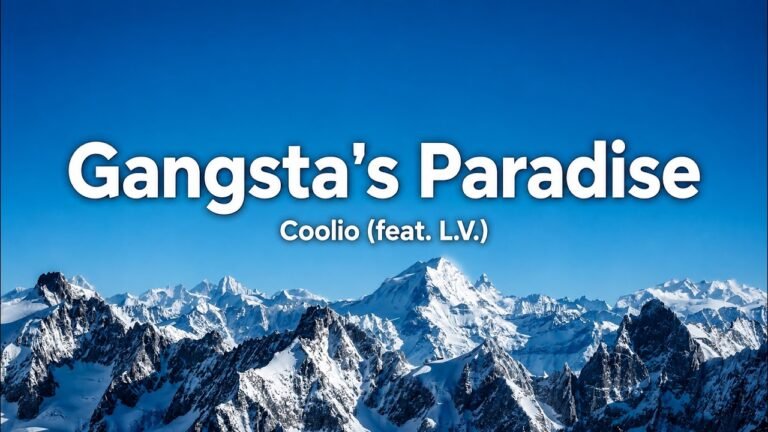 Coolio feat. L.V. – Gangsta’s Paradise lyrics video thumbnail