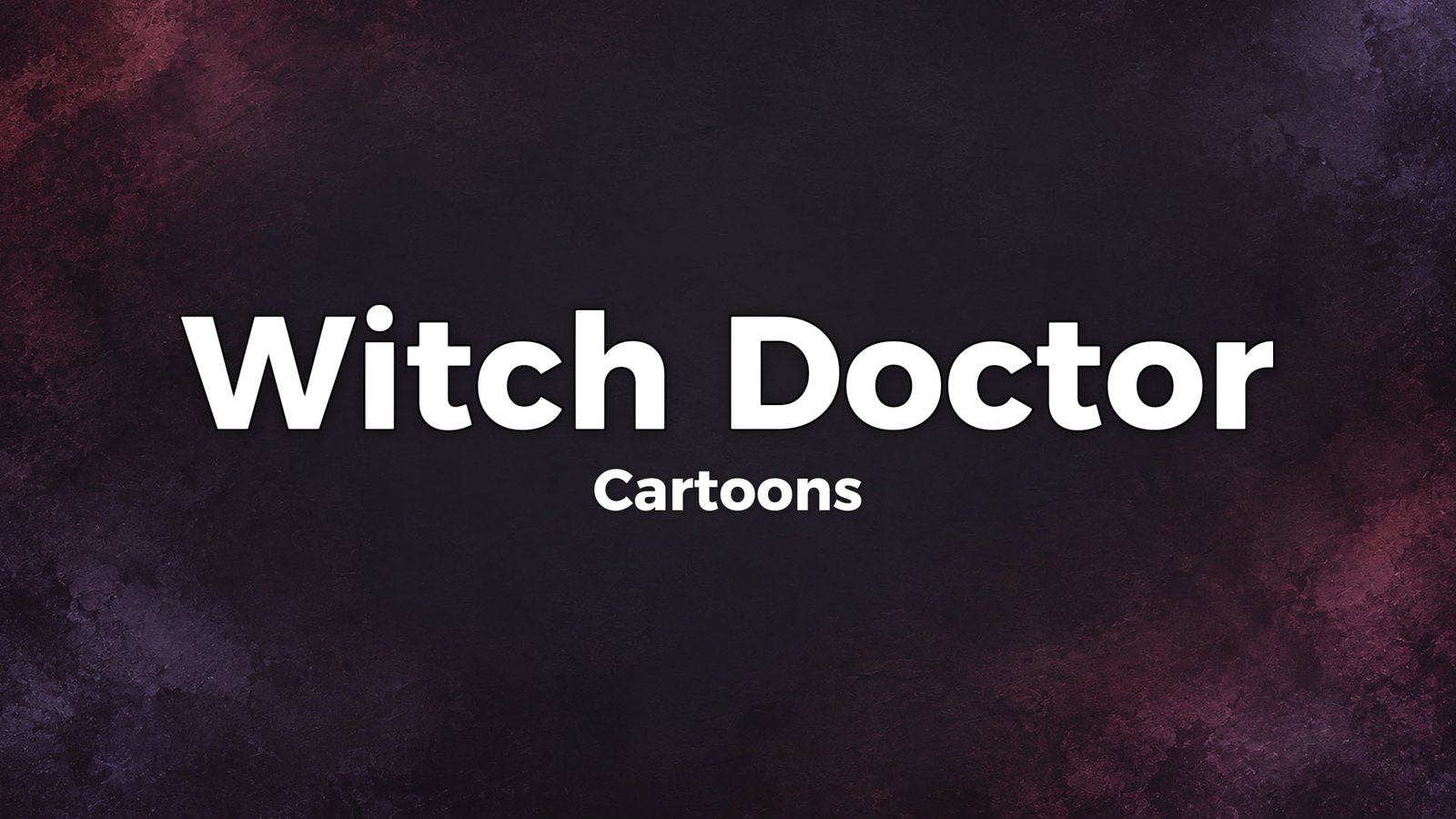 Cartoons – Witch Doctor Lyrics Video (1998)