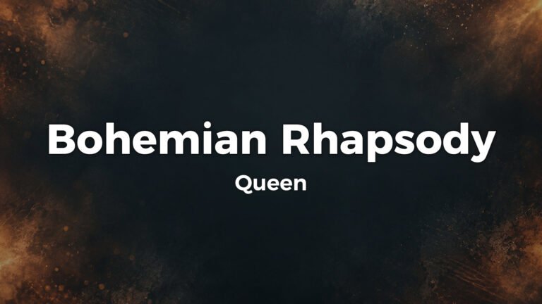 Queen – Bohemian Rhapsody lyrics video thumbnail