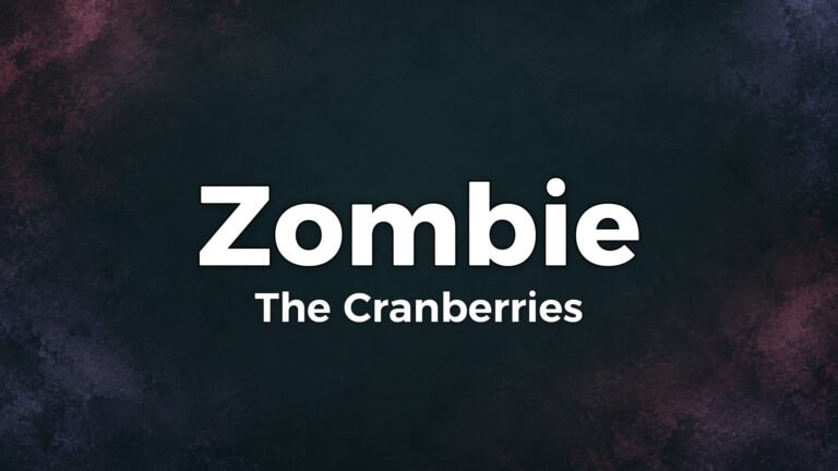 The Cranberries – Zombie lyrics video thumbnail